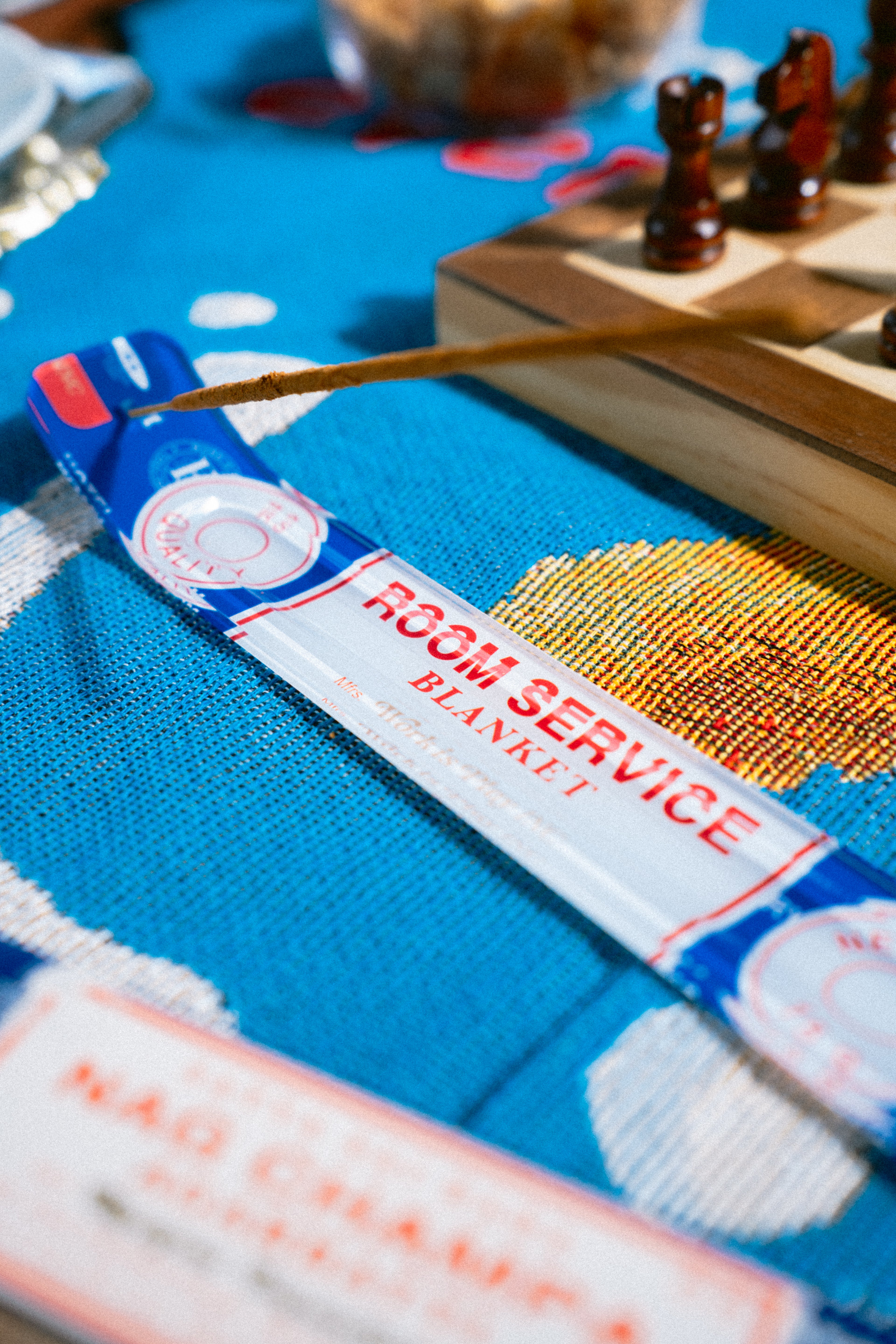 "Blue Incense" Incense Holder