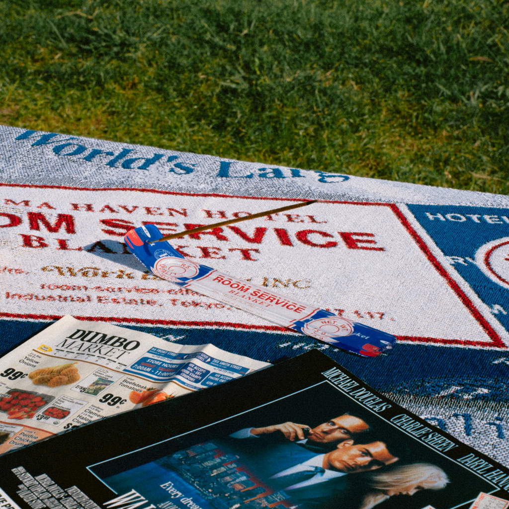 "Blue Incense" Incense Holder