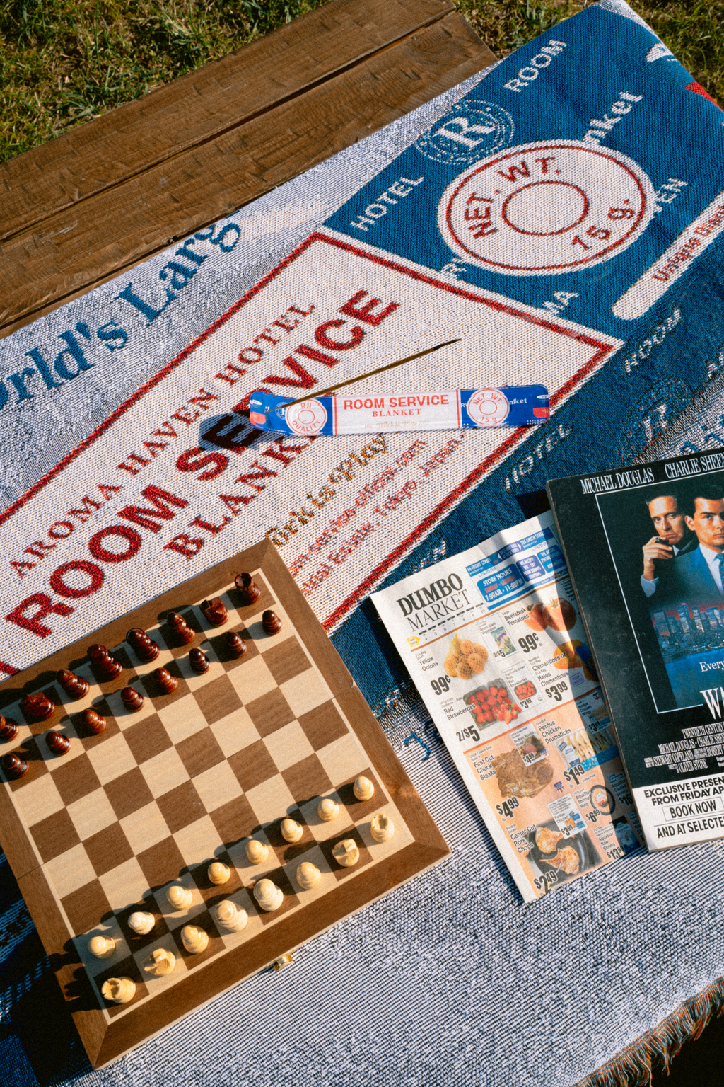 "Blue Incense" Blanket