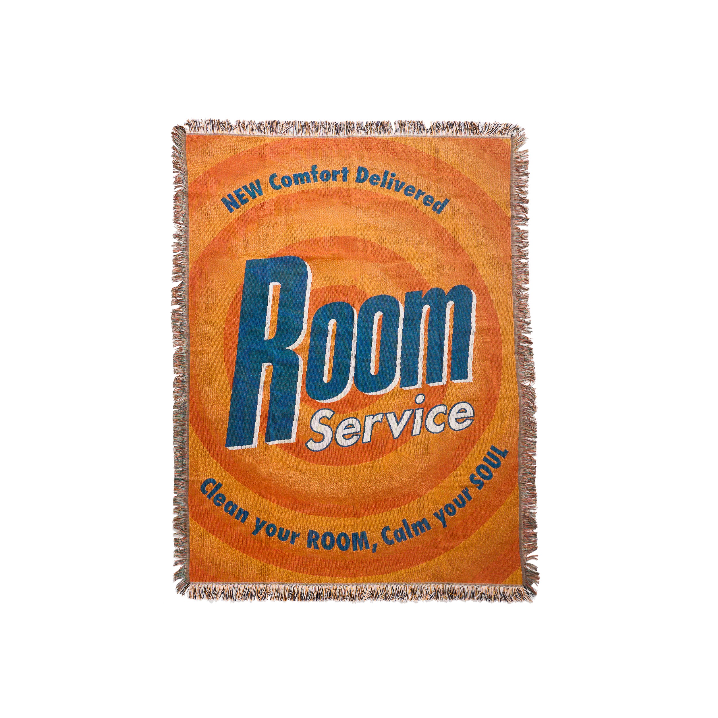 "Orange Detergent" Blanket